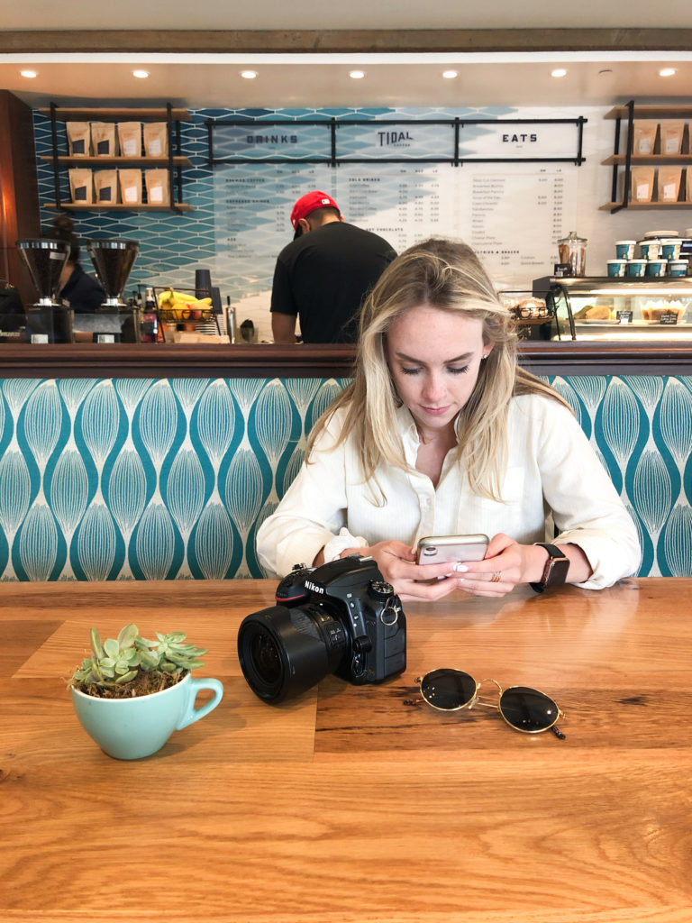Monterey Tidal Coffee Shop | Markie Mica Photography