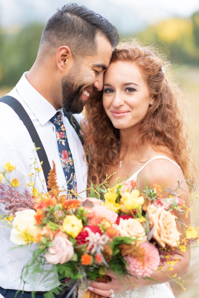 Rocky Mountain Fall Elopement|Painted Primrose